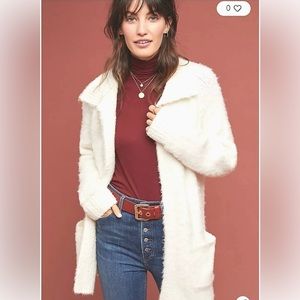 Anthropologie Sleeping on Snow brand Cardigan